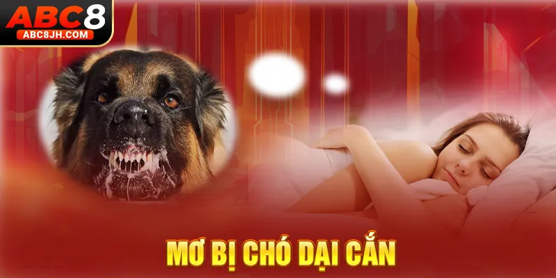 Mơ bị chó dại cắn